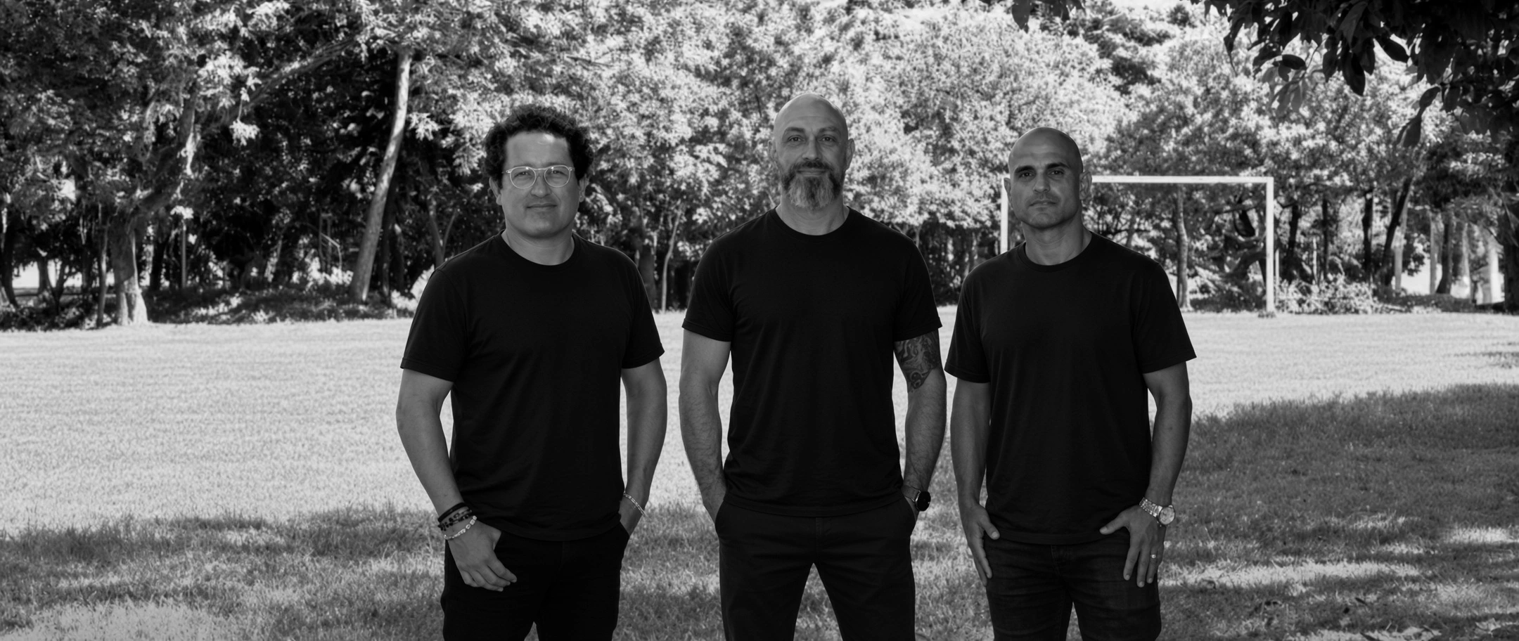 Flavio Porto, Gustavo Trentini e Dudu Gentil, sócios da Leadsquad.